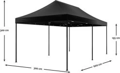 Easy Up 3x6m Zwart Luxe Partytent Opvouwbaar 18 Easy Up 3x6m Zwart Luxe Partytent Opvouwbaar -Gardena Winkel 1200x733 3