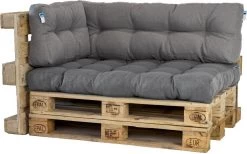 2L Home & Garden Rugkussen Metro Grijs - 60 X 40cm -Gardena Winkel 1200x747 1