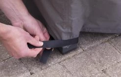 Weersbestendige Beschermhoes Tuinset (S) | 165 X 135 X 95 Cm | Premium | Waterproof | TÜV Rheinland Gecertificeerd | Hoes Voor Tuin | Waterdicht | Solution Dyed (verkleuring Onmogelijk) | Grijs / Antraciet -Gardena Winkel 1200x773