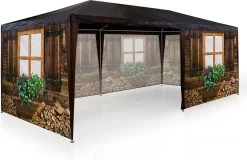 Casaria Apres-Ski Hut Party Tent - 18m² - 3x6m Met 6 Zijpanelen -Gardena Winkel 1200x778 2