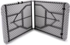 MaxxGarden Vouwtafel - Opvouwbare Kampeer Tafel - Tuin - Camping - Binnen - Weersbestendig - 180 X 74 X 74cm- Wit -Gardena Winkel 1200x779