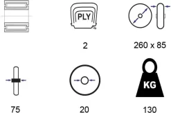 Benson Bolderkarwiel Steekwagenwiel Met Luchtband 3.00-4 | Asgatdiameter 20mm Rollager | Hoogte Wiel 26cm 21 Benson Bolderkarwiel Steekwagenwiel Met Luchtband 3.00-4 | Asgatdiameter 20mm Rollager | Hoogte Wiel 26cm -Gardena Winkel 1200x794 8