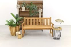 Teak Houten Tuinbank Bison - 150 Cm. -Gardena Winkel 1200x795
