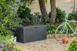 Keter Emily Opbergbox - 118x45x57 Cm - 270L - Grafiet 21 Keter Emily Opbergbox - 118x45x57 Cm - 270L - Grafiet -Gardena Winkel 1200x800 139