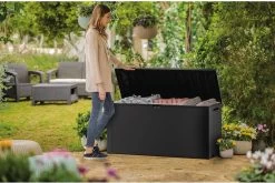 Keter Emily Opbergbox - 118x45x57 Cm - 270L - Grafiet 28 Keter Emily Opbergbox - 118x45x57 Cm - 270L - Grafiet -Gardena Winkel 1200x800 145