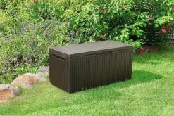 Opbergbox Tuin - Kussenbox Waterdicht - Bruin - Zitbox Kussenbox Voor Buiten - Voor Tuinmeubelen - Tuinkussens - Opberg Tuin - Kussenboxen - XL - Groot - 305 Liter -Gardena Winkel 1200x800 147