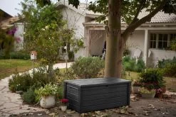 Keter Brightwood Opbergbox - 455L - 145x69,7x60,3 Cm - Grafiet -Gardena Winkel 1200x800 157