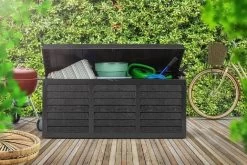 Grote Tuinkussen Opbergbox 320l UV-bestendig En Winterharde Tuinbox Met Wielen -Gardena Winkel 1200x800 160
