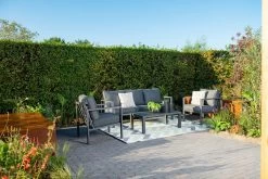 Garden Impressions Durban Loungeset - 4-delig - Zwart -Gardena Winkel 1200x800 202