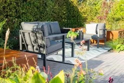 Garden Impressions Durban Loungeset - 4-delig - Zwart -Gardena Winkel 1200x800 208