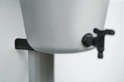 Elho Green Basics Rain Catcher 33 - Regenton Voor Balkonbuiten - Ø 33.5 X H 73.5 Cm - Grijs/Living Concrete -Gardena Winkel 1200x800 308