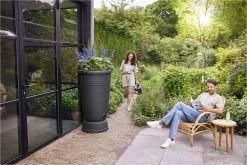 Elho Green Basics Regenton Plus 126 - Regenton Voor Kweken En Oogsten - Ø 70.5 X H 101.0 Cm - Zwart/Living Black -Gardena Winkel 1200x800 311