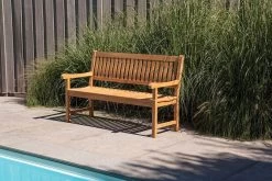 Merkloos TIERRA | Tuinbank Van Teak Comfort Plus + | 150 Cm - 3-Persoons / 3-Zits | Naturel / Original | BONANY Luxe | Geschuurd & Olie Op Waterbasis | Klassiek & Traditioneel | Stevig | Tuinzetel | Bank Voor Tuin -Gardena Winkel 1200x800 62