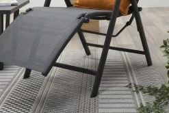 Garden Impressions - Sol Verstelbare Tuinstoel - Aluminium - Zwart -Gardena Winkel 1200x800 83