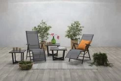 Garden Impressions - Sol Verstelbare Tuinstoel - Aluminium - Zwart -Gardena Winkel 1200x800 84