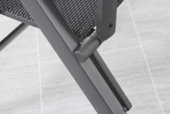 Hartman Aruba Aluminium Tuinstoel - Antraciet Verstelbaar -Gardena Winkel 1200x800 90