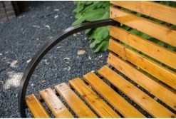 Dutcc 41142 - Tuinbank - Woodstock - 120 Cm – Zwart -Gardena Winkel 1200x810 1