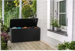 Keter Emily Opbergbox - 118x45x57 Cm - 270L - Grafiet 27 Keter Emily Opbergbox - 118x45x57 Cm - 270L - Grafiet -Gardena Winkel 1200x817 1