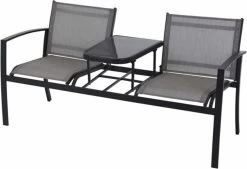 Pro Garden ProGarden Tuinbankje Met Tafel Tweepersoons -Gardena Winkel 1200x819