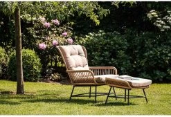 BUITEN Living Dex Wicker Loungestoel Tuin Incl. Wicker Voetenbank | Wicker + Aluminium | Bamboe Antraciet 22 BUITEN Living Dex Wicker Loungestoel Tuin Incl. Wicker Voetenbank | Wicker + Aluminium | Bamboe Antraciet -Gardena Winkel 1200x820