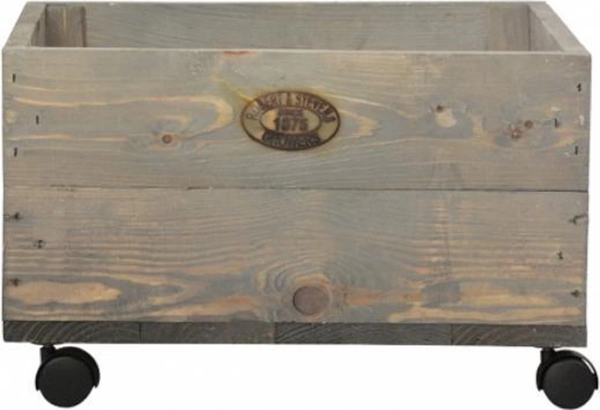 ESSCHERT DESIGN Plantenbak Op Wielen S 1 ESSCHERT DESIGN Plantenbak Op Wielen S