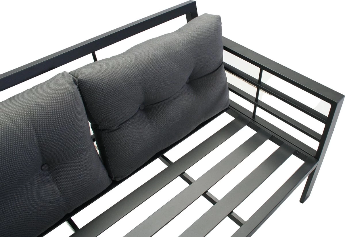 SenS-Line Elba Aluminium Loungeset | Met Koffietafel 3 SenS-Line Elba Aluminium Loungeset | Met Koffietafel - Afbeelding 3