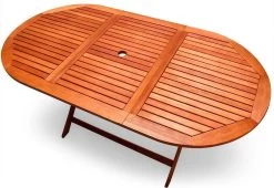 Merkloos Tuintafel Acaciahout - 160x85x75cm - FSC-gecertificeerd -Gardena Winkel 1200x828 2