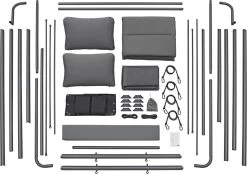 Schommelbank / Ligbank Kassandra - Donkergrijs -Gardena Winkel 1200x846