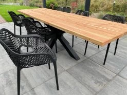 Tuinstoel - Air XL - Zwart - Siesta -Gardena Winkel 1200x899 3