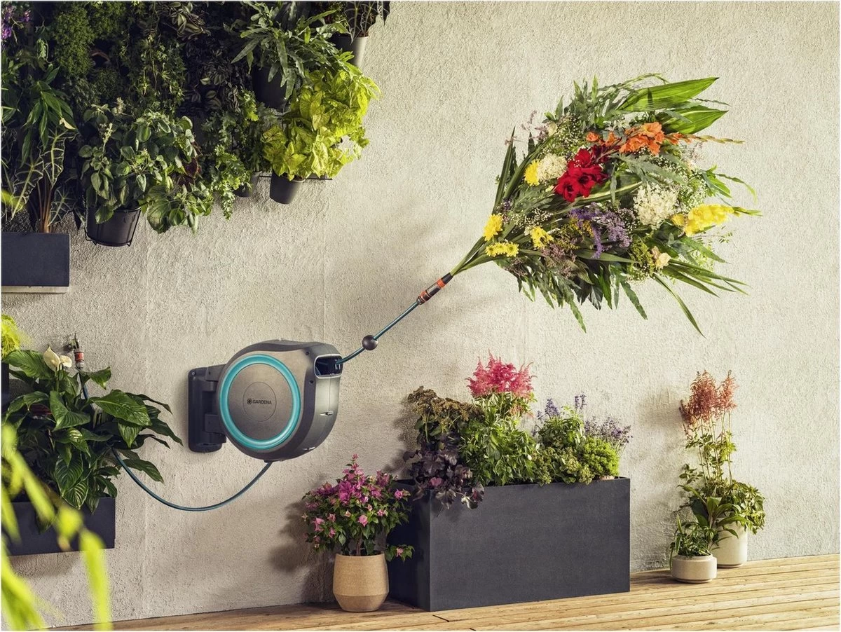 GARDENA - Wandslangenbox - RollUp XL - 35 Meter - Ø 13 Mm 11 GARDENA - Wandslangenbox - RollUp XL - 35 Meter - Ø 13 Mm - Afbeelding 11