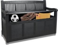 Merkloos Opbergbank Van Kunststof | 130 X 60 Cm | Antraciet 15 Merkloos Opbergbank Van Kunststof | 130 X 60 Cm | Antraciet -Gardena Winkel 1200x923 1