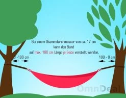 Ophangset Voor Hangmat - 2 Riemen 320x5cm - 250kg Bevestiging - Boom Ophanging Bruin -Gardena Winkel 1200x935 2