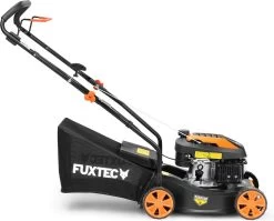 FUXTEC Grasmaaier Benzine - 41cm - 80cc - Duwmaaier - Opvangbak 45L - FX-RM4180 -Gardena Winkel 1200x967 2