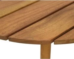 BUITEN Living Seville Lounge Tuintafel | Hardhout | 97x57cm - Ovale Tuintafel -Gardena Winkel 1200x967