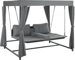 Schommelbank / Ligbank Kassandra - Donkergrijs -Gardena Winkel 1200x973