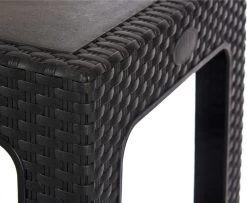 Rotan Bijzettafeltje/plantenverhoger Antraciet Grijs 47 X 47 X 42 Cm Voor Binnen/buiten 5 Rotan Bijzettafeltje/plantenverhoger Antraciet Grijs 47 X 47 X 42 Cm Voor Binnen/buiten -Gardena Winkel 1200x988