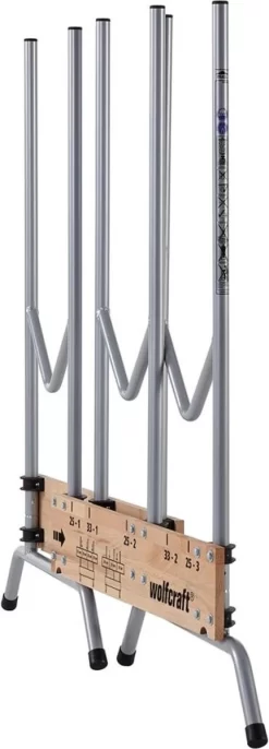 Wolfcraft - Professionele Zaagbok - Voor Kettingzaag - Hout - Opbouwbare, Stabiele Zaagbok Voor Brandhout - 5121000 - 10 JAAR GARANTIE -Gardena Winkel 432x1200 1
