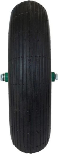 Kruiwagen Wiel 4.00 - 8 Luchtband Lijnprofiel - Asdiameter 20mm -Gardena Winkel 456x1200