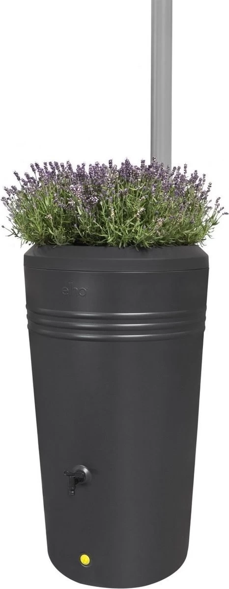 Elho Green Basics Regenton - Regenton - Living Black - Buiten - 200 Liter 17 Elho Green Basics Regenton - Regenton - Living Black - Buiten - 200 Liter - Afbeelding 17