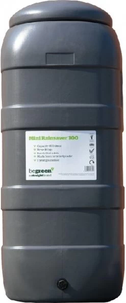 Harcostar Rainsaver Regenton 100 Liter Antraciet Met Vulautomaat En 3 Delige Voet -Gardena Winkel 498x1200