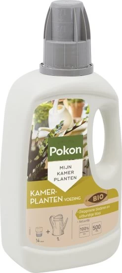 Pokon Bio Kamerplanten Voeding - 500ml - Plantenvoeding (bio) - 7ml Per 1L Water -Gardena Winkel 538x1200