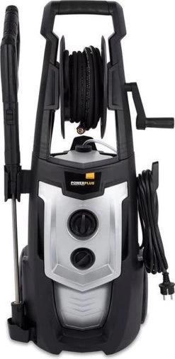 Powerplus POWXG90425 Hogedrukreiniger - 2500W - Max. 195 Bar - 468 L/h - Incl. 8m Slang, Terrasreiniger En Accessoires - Reiniger Voor Auto, Fiets En Meubelen -Gardena Winkel 586x1200