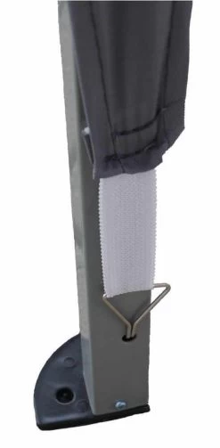 Partytent 3x6m Easy Up - 6 Zijwanden - Grijs -Gardena Winkel 589x1200