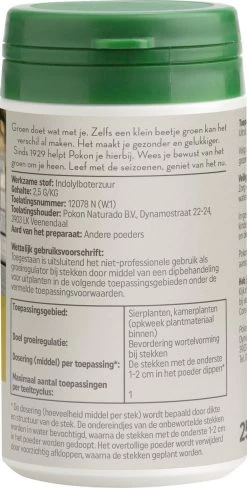 Pokon Stekpoeder - 25gr - Stimuleert Wortelvorming -Gardena Winkel 608x1200 2