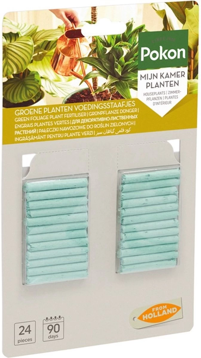 Pokon Groene Planten Voedingsstaafjes - 24st - Plantenvoeding - Meststofstaafjes 5 Pokon Groene Planten Voedingsstaafjes - 24st - Plantenvoeding - Meststofstaafjes - Afbeelding 5