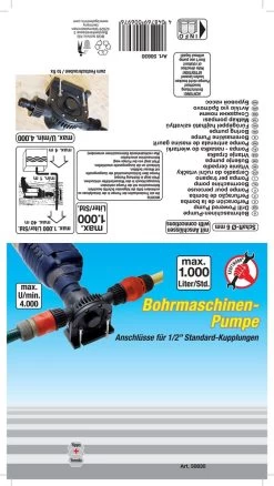 Water Boorpomp 1000 L/uur | Huis - Tuin - Boot Pomp Voor (Accu)boormachine -Gardena Winkel 676x1200 2