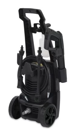 Powerplus POWXG90405 Hogedrukreiniger - 1400W - Max. 110 Bar - 390 L/h - Incl. 5m Slang En Accessoires - Excl. Terrasreiniger - Reiniger Voor Auto, Fiets En Meubelen -Gardena Winkel 677x1200 1