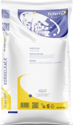Triferto Korrelkalk (Dologran) | Tuinkalk15% MgO 20kg | Kalk Voor Gazon En Tuin