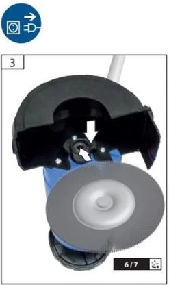 Borg Elektrische Onkruidborstel - 400 Watt - Inclusief 2 Borstels - -Gardena Winkel 713x1200