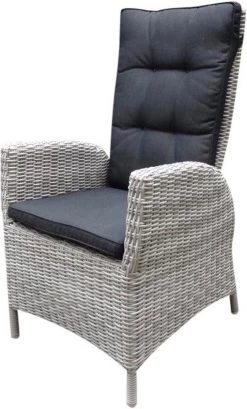 Menorca Dining Tuinstoel Verstelbaar Wit Grijs -Gardena Winkel 725x1200 1